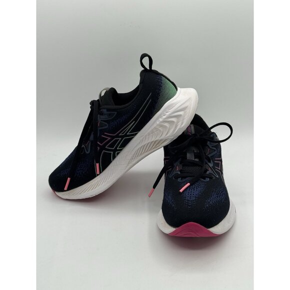 ASICS Novablast+ Running Shoes Women's 7.5 Black Green - Picture 7 of 10